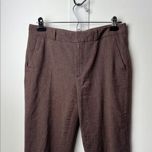 Massimo Dutti Brown Pants